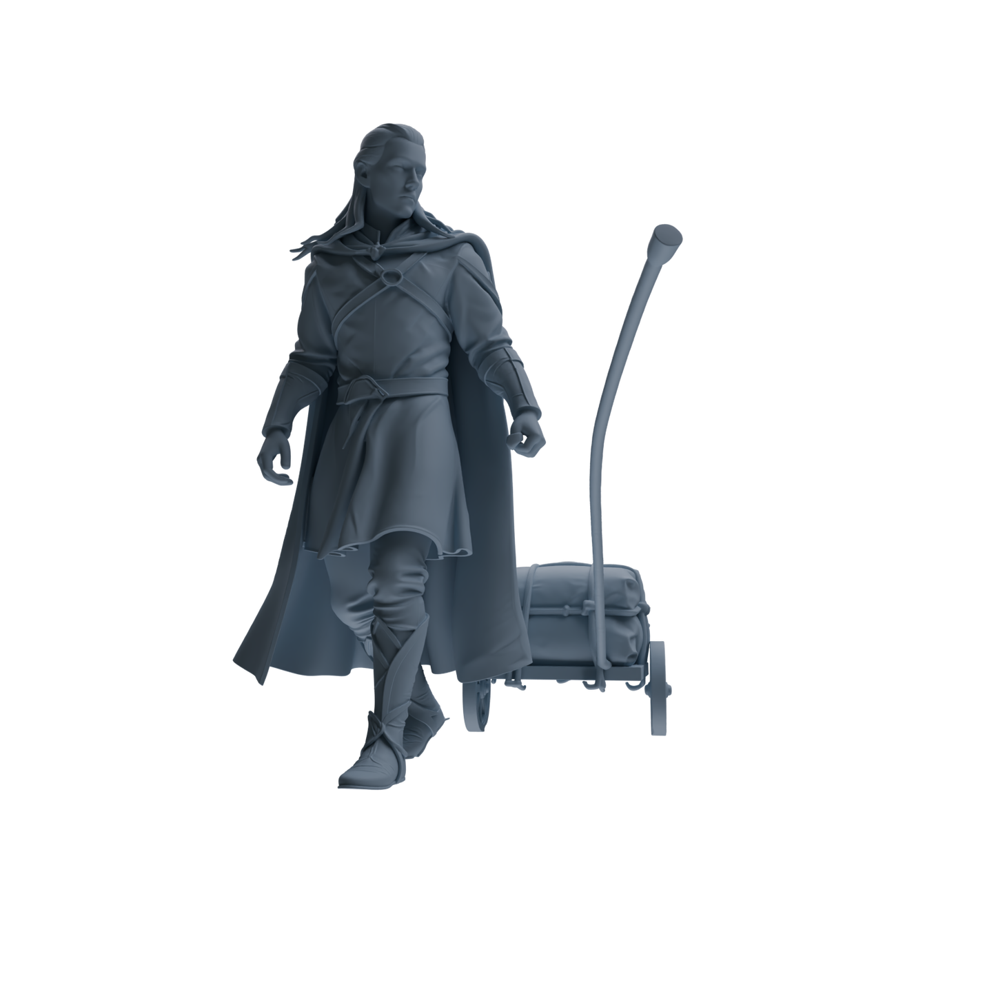 MRY-SFW SSTR302 Medieval Elf-King Carrying Four-Person Group