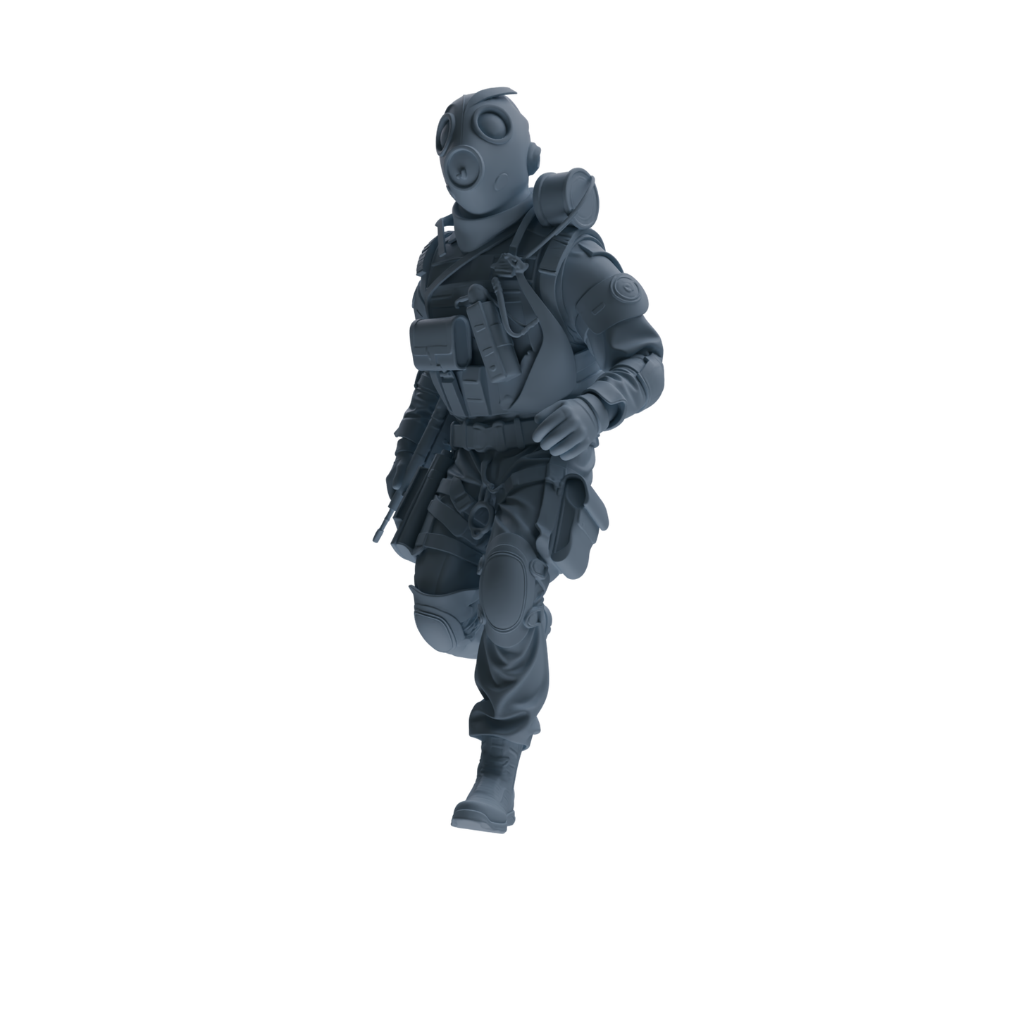 MRY-SFW SSTR343 Modern Counter-Terrorism SWAT Breacher Combat 4 Four-Person Group