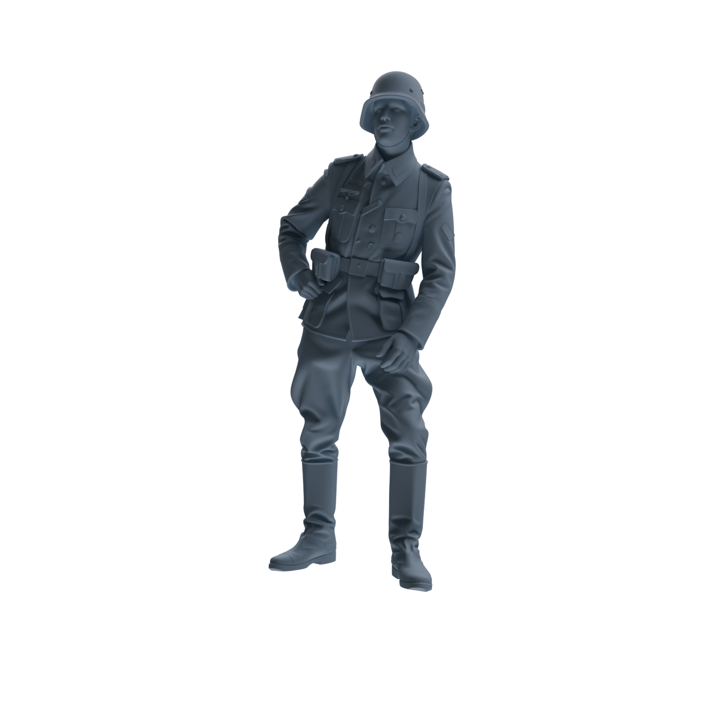 MRY-SFW SSTR218 WWII German Army Logistics Soldier Logistics Four-Person Group