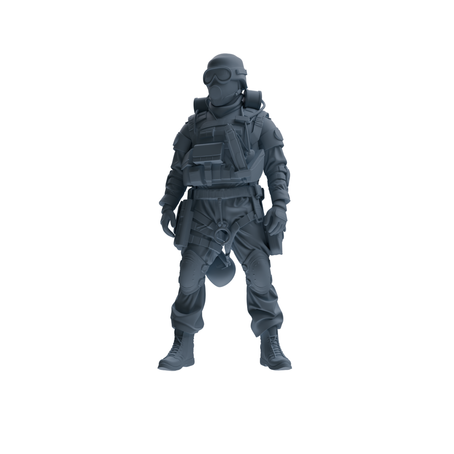 MRY-SFW SSTR337 Modern Counter-Terrorism SWAT Breacher Rest Four-Person Group