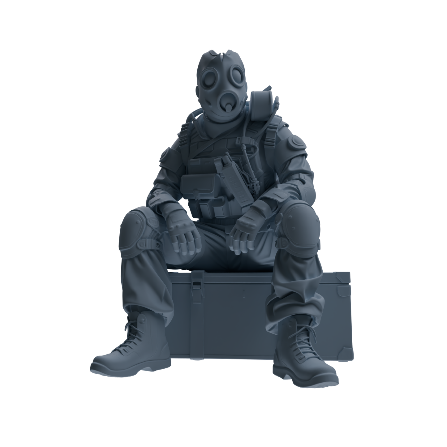 MRY-SFW SSTR338 Modern Counter-Terrorism SWAT Breacher Rest 2 Four-Person Group
