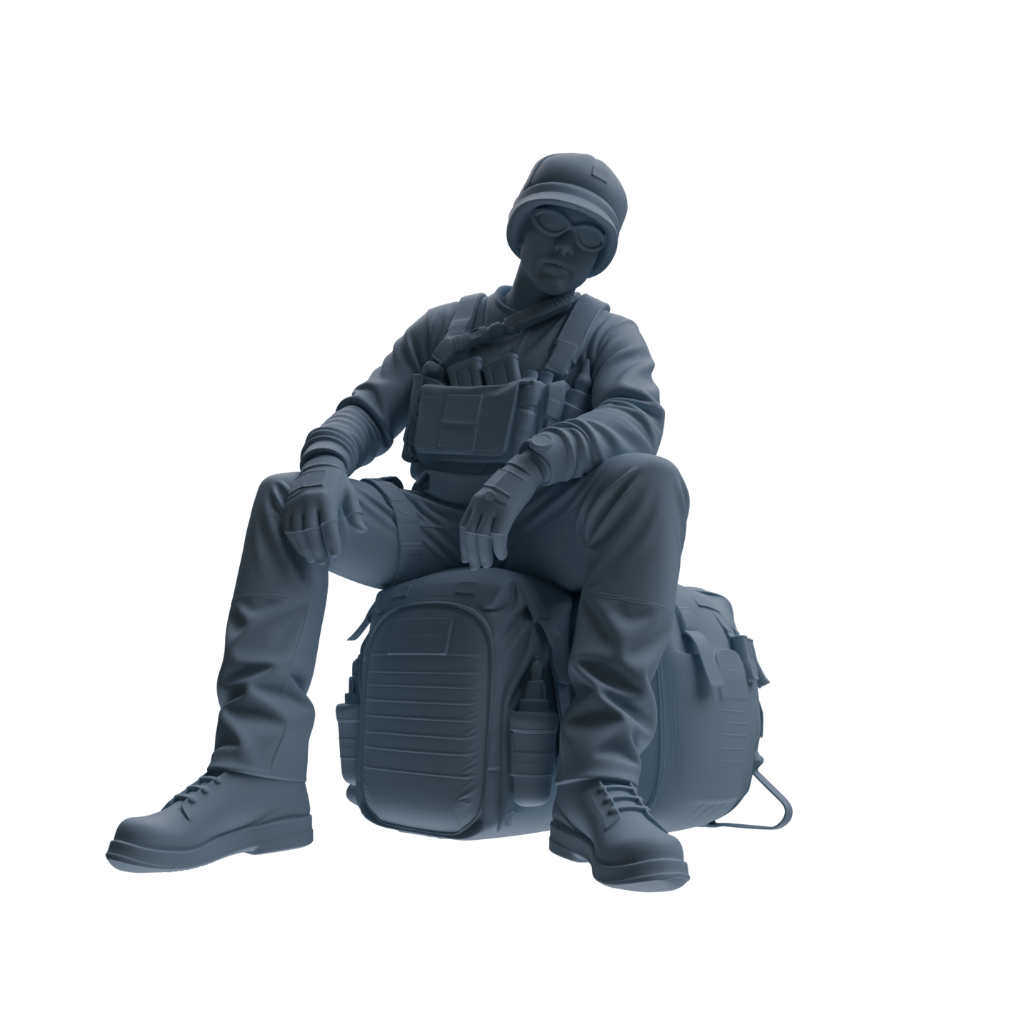 MRY-SFW SSTR386 Modern U.S. Special Forces Rest 3 Four-Person Group
