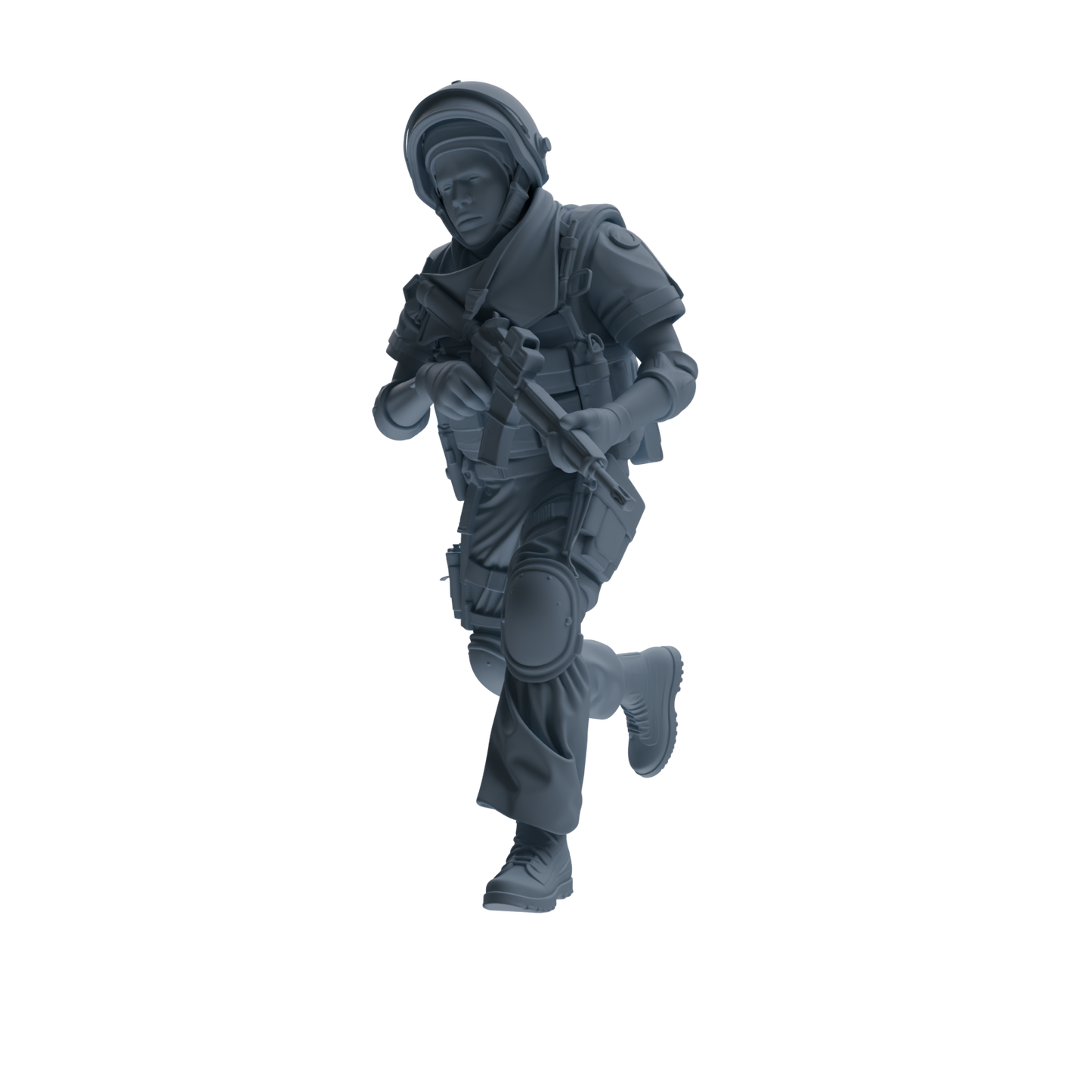 MRY-SFW SSTR322 Modern Counter-Terrorism SWAT Shield Bearer Combat Four-Person Group
