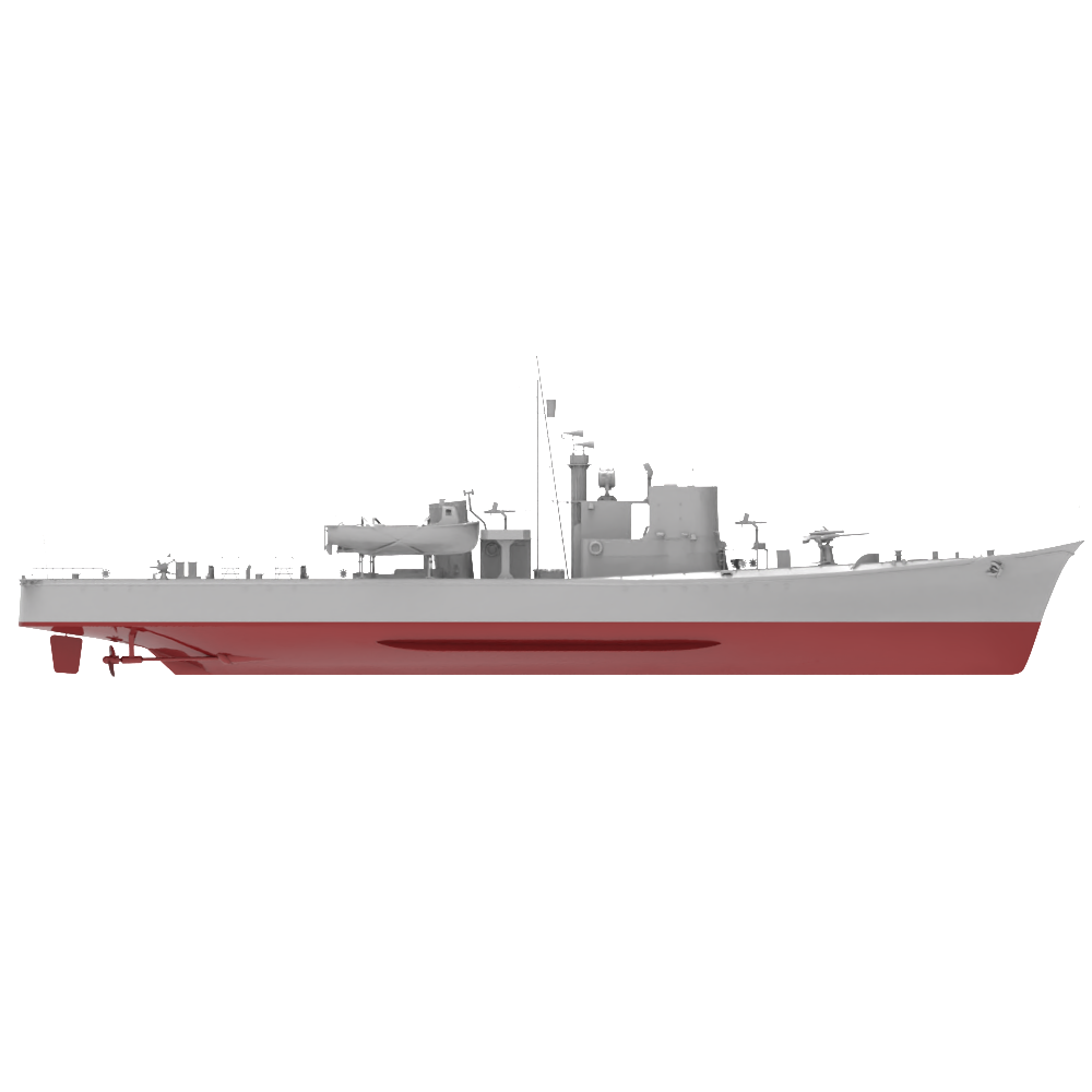 RHWS013S Type K-8 No.13, Kusentei Late Modification Full Hull