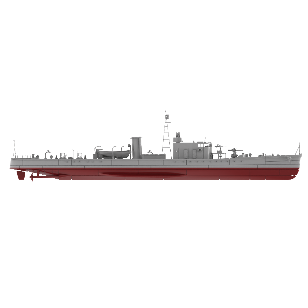 RHWS012S Type K-7 No.4, Kusentei Full Hull