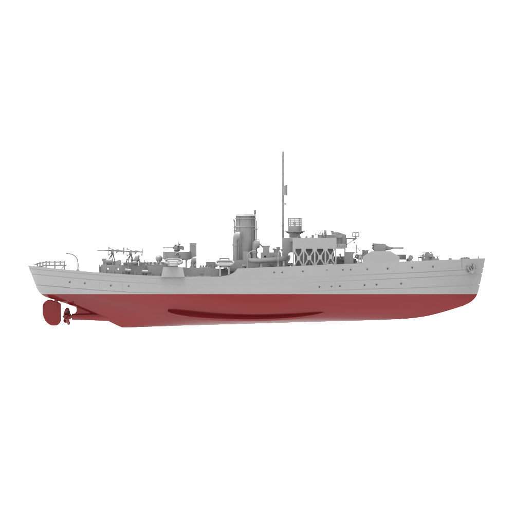 RHWS005S Flower-Class, Aconit Full Hull