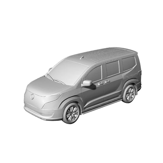 RHMG200224 1/200 3D Printed Miniature Car Model Decorated With Miniature Ornaments Suitable For Desktop Ornaments Trolley 10 4Pcs