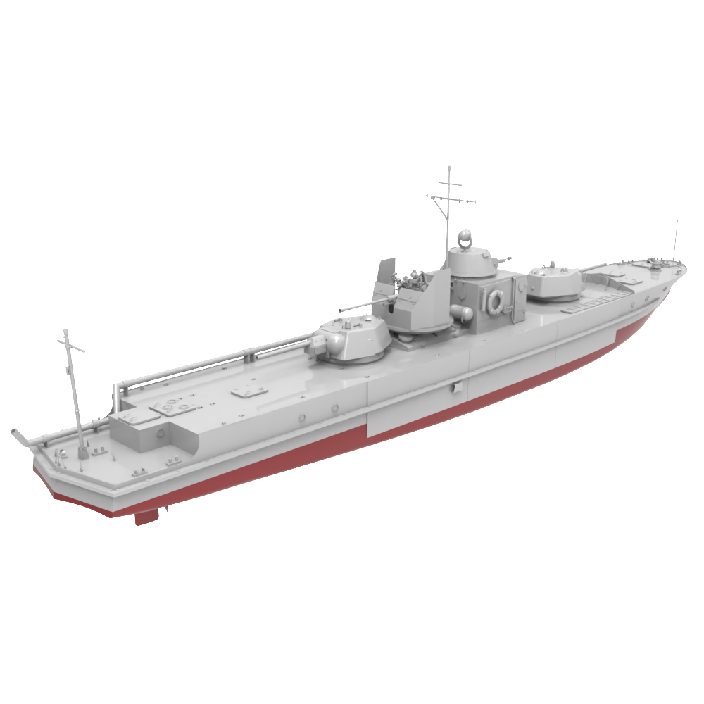 RHWS021S Military Model Kit Full Hull Project 1124M