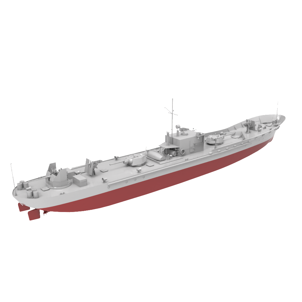 RHWS024S Military Model Kit Full Hull Project 161/161M Aist