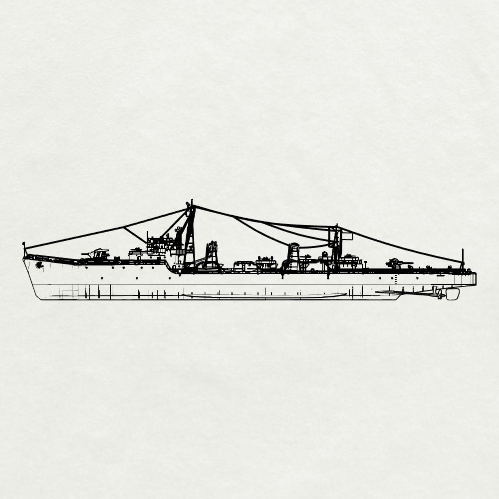 SSMODEL 741S Military Model Kit Matsu-Class IJN Destroyer Matsu 1944 Full Hull