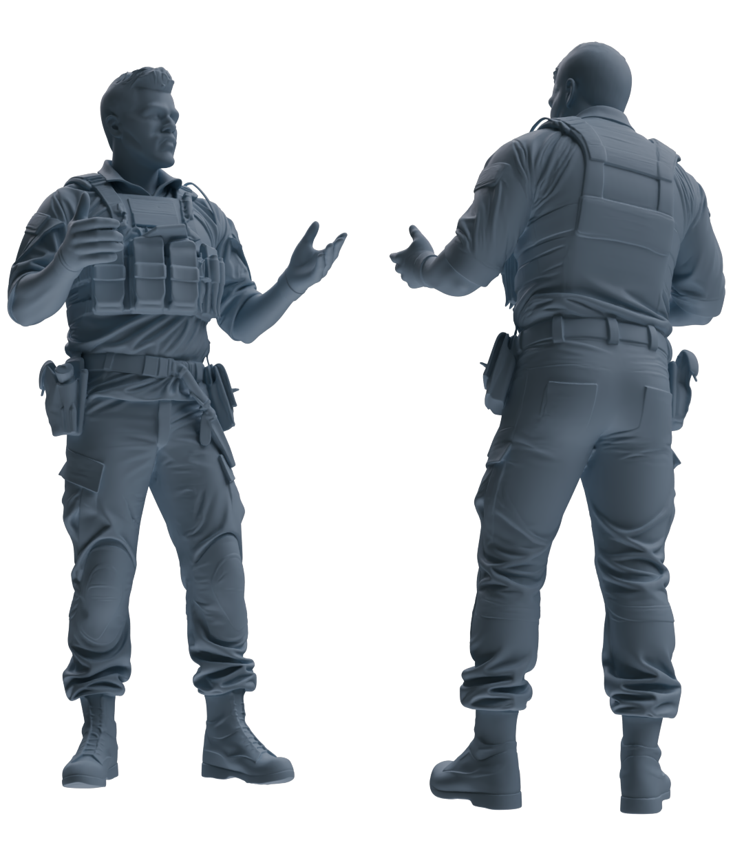 MRY-SFW SSTR010 Modern Navy SEAL Six-Person Conversation Group
