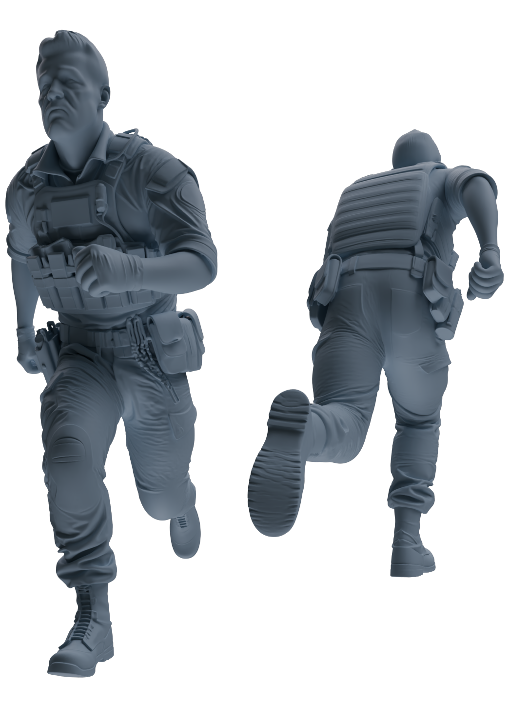 MRY-SFW SSTR011 Miniatures Soldier Model Kit Modern Navy SEAL Six-Person Assault Group