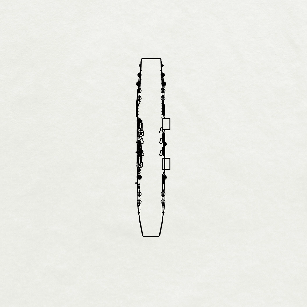 SSMODEL 595S Military Model Kit Great Britain Malta-Class Aircraft Carrier HMS Malta R00 Full Hull