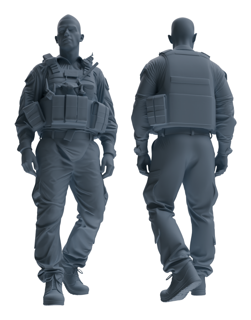 MRY-SFW LYGR621 Modern U.S. Army Six-Person Daily 3