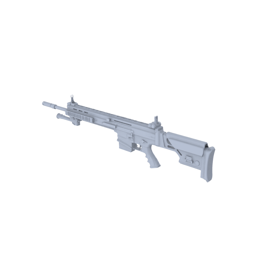 MRY-SFW LYGS007 Modern Mountain Recon Company Props - 6 Long-Barrel Sniper Rifle Set