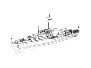 RHWS004 Experimental Submarine Chaser PC-451(Bottomless Version)