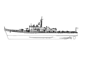 RHWS013 Type K-8 No.13, Kusentei Late Modification(Bottomless Version)
