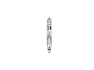 RHWS004 Experimental Submarine Chaser PC-451(Bottomless Version)