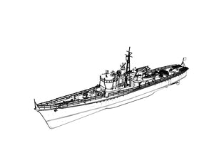 RHWS013 Type K-8 No.13, Kusentei Late Modification(Bottomless Version)