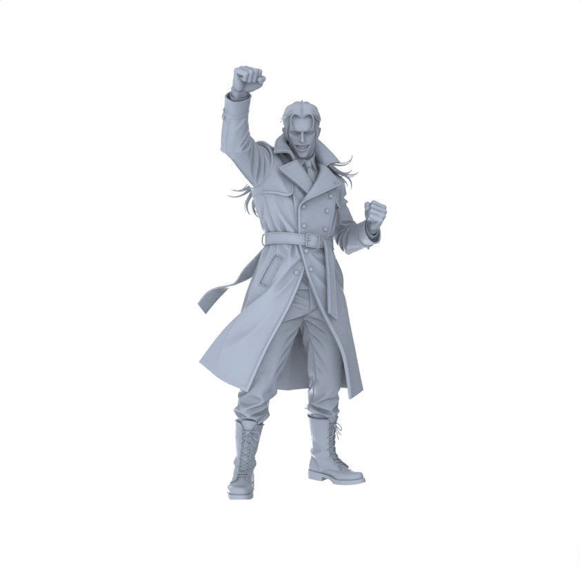 MRY-SFW LYGR085 medieval priest demon mage elf vampire celebration movement magic theme war chess resin white model fantasy theme theme war chess miniature soldier scene character figure hand painted