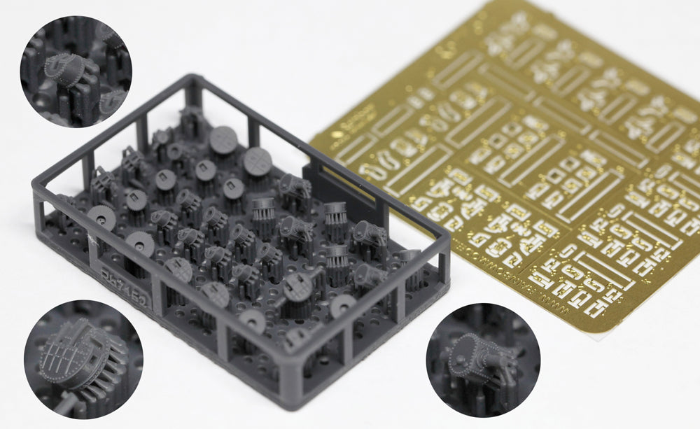 Rainbow RB7152 1/700Detail Up new-IJN Fire Control System II – product image 2