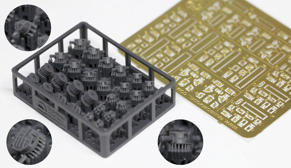 Rainbow RB7153 1/700Detail Up new-IJN Fire Control System II – product image 2