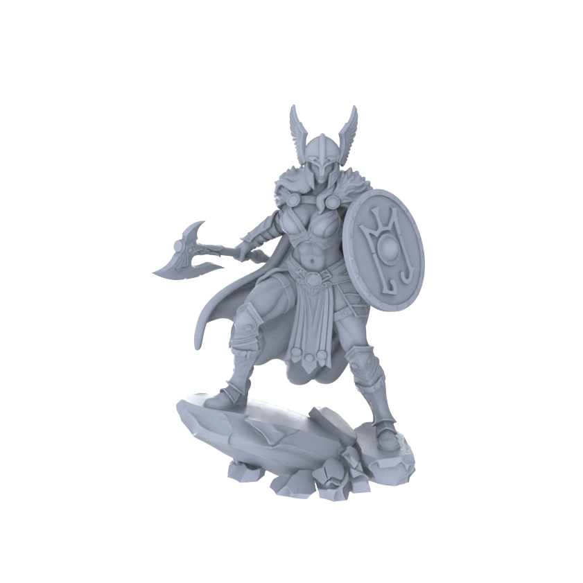MRY-SFW LYGR140 Greek Mythology Resin White Model Wargame Miniature Soldier Scene Character Hand Figure Hand Painted
