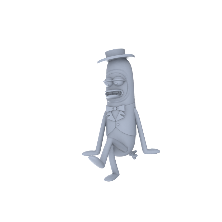 MRY-SFW LYGR084 mr hot dog anime theme war chess resin white model miniature soldier scene character figure hand painted