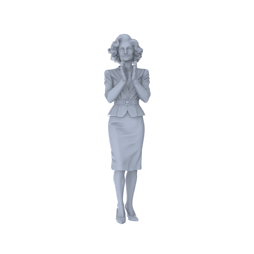 MRY-SFW LYTR180C Modern Elegant Office Style Clapping Female Single 1pc