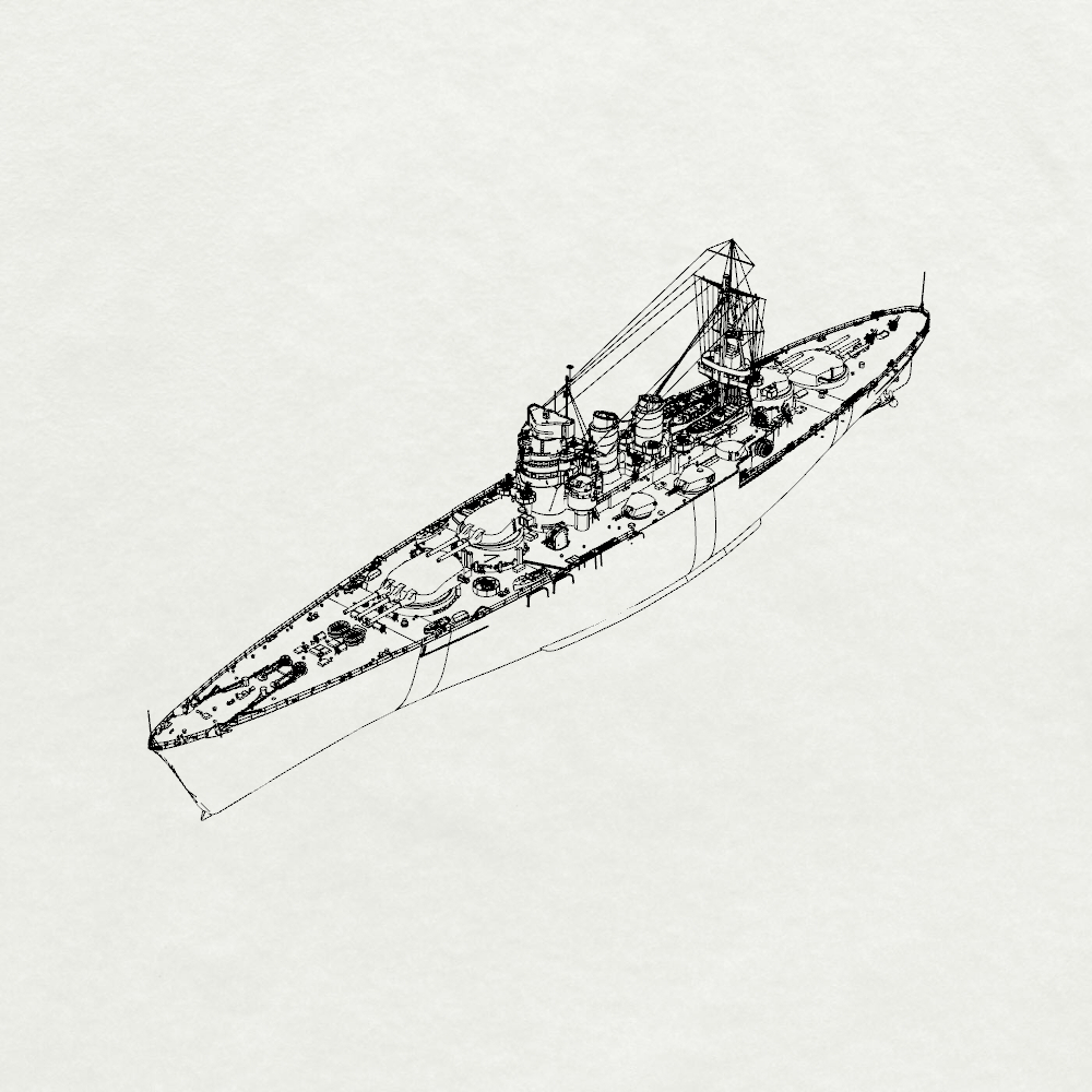 Pre-Sale Open All Platforms | New Mini Warship Line Drawing Models Available