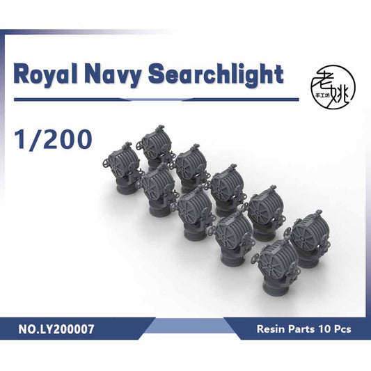 Yao's Studio LY007 1/700(350,200,144) Model Upgrade Parts Royal Navy Searchlight