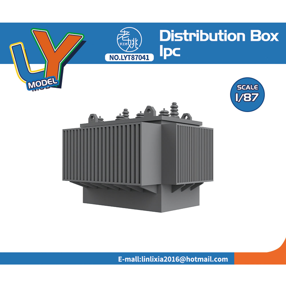 Yao's Studio LYT041 Distribution Box HO/OO/Z/N/TT Railroad Miniature Accessory Display Props