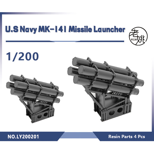 Yao's Studio LY201 1/700(350,200,144) Model Upgrade Parts U.S Navy MK-141 Missile Launcher