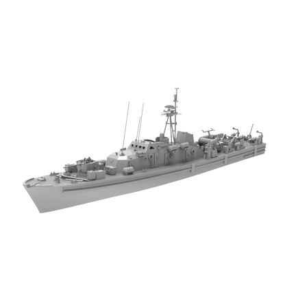 RHWS017 Germany SCH¨¹TZE CLASS Submarine Chaser SCH¨¹TZE M1062 Water line