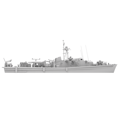 RHWS017 Germany SCH¨¹TZE CLASS Submarine Chaser SCH¨¹TZE M1062 Water line