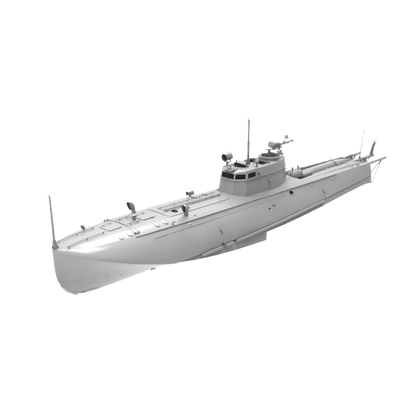 RHWS029-A   Military Model Kit Water line Soviet G-5 Class Motor Torpedo Boat