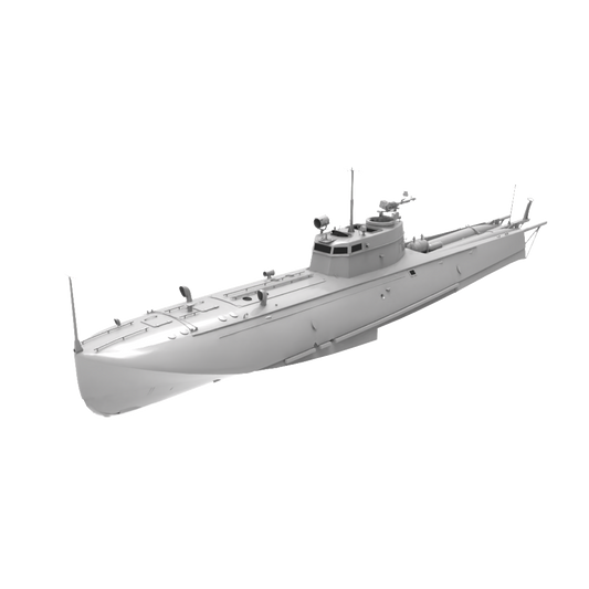 RHWS029-A   Military Model Kit Water line Soviet G-5 Class Motor Torpedo Boat