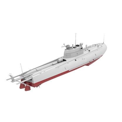 RHWS029S-A   Military Model Kit Full Hull Soviet G-5 Class Motor Torpedo Boat