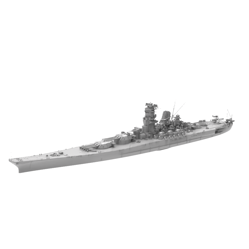 RHWS033-A Military Model Kit Water Line IJN Yamato Class Battleship