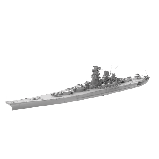 RHWS033-A Military Model Kit Water Line IJN Yamato Class Battleship