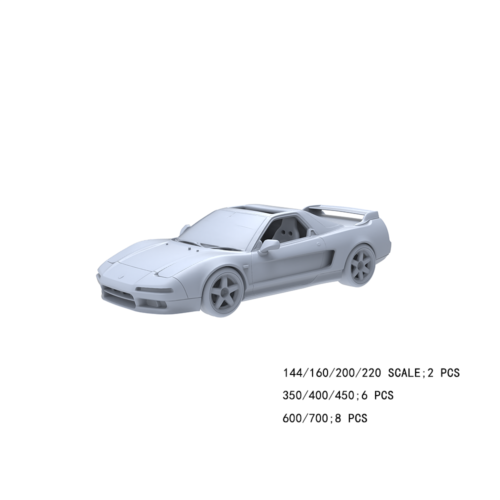 Yao's Studio LYTA034 Honda NSX Classic Supercar Model - Japanese Legendary Vehicle for Diorama & Model Painting