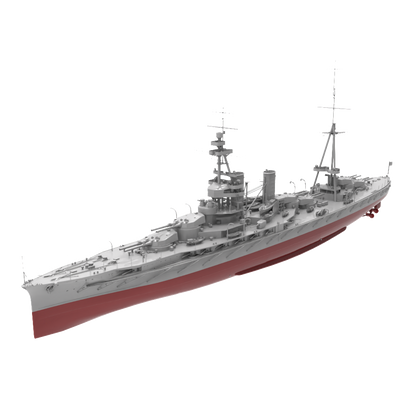 RHWS043S  Military Model Kit Full Hull IJN Hyuga Battleship