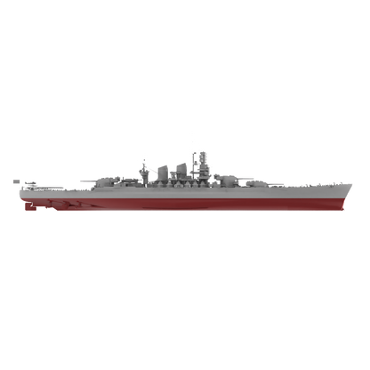 RHWS044S   Military Model Kit Full Hull  Italy RN Roma Battleship