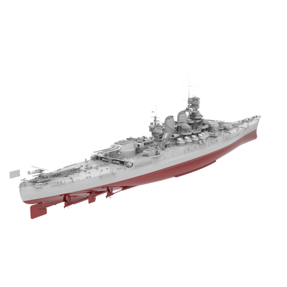 RHWS044S   Military Model Kit Full Hull  Italy RN Roma Battleship