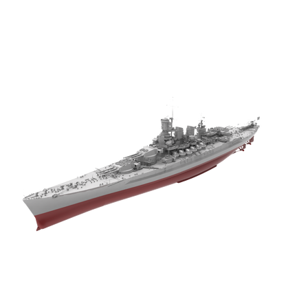 RHWS044S   Military Model Kit Full Hull  Italy RN Roma Battleship