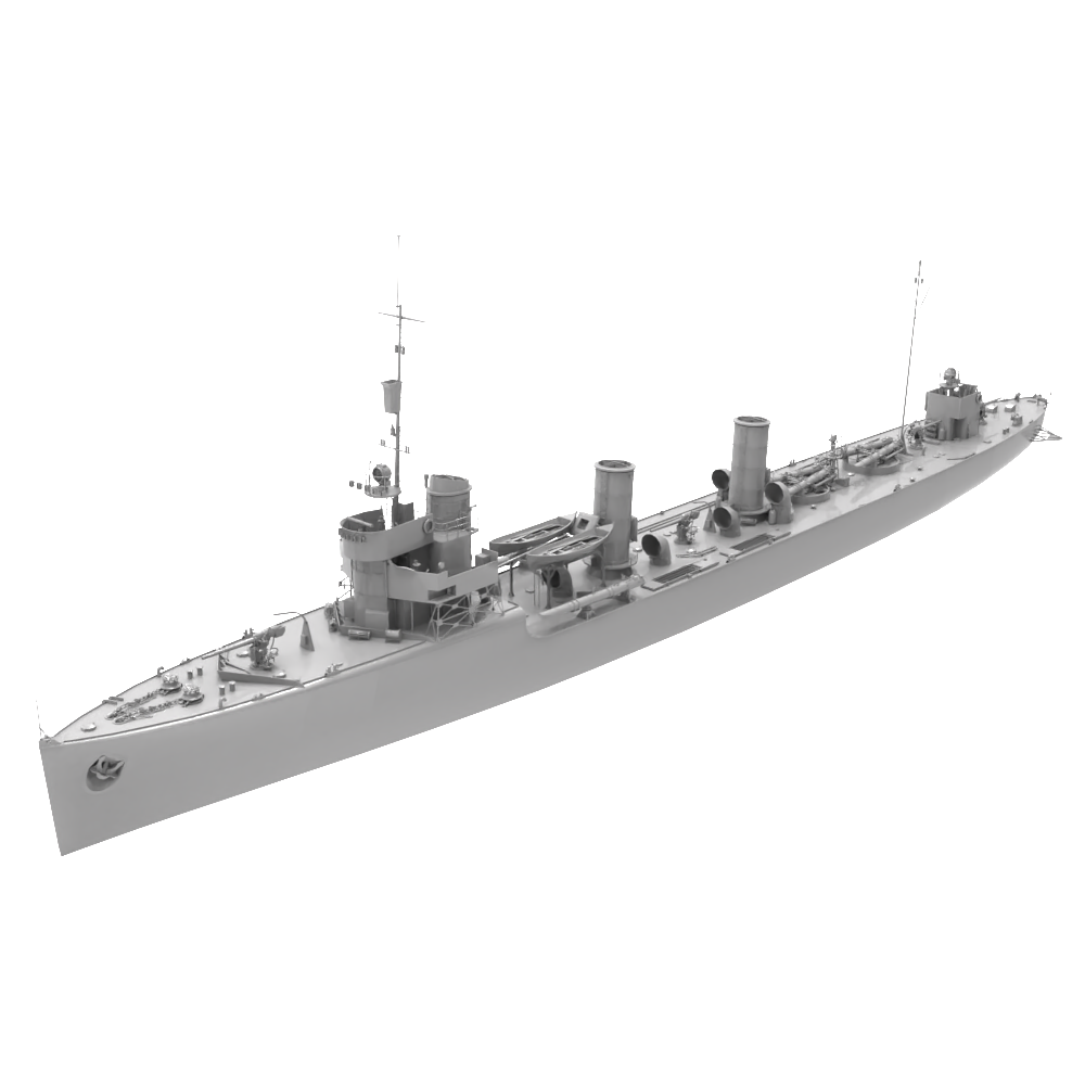 RHWS045 Military Model Kit Water Line USSR Project 191M ARMORED GUN BOATS