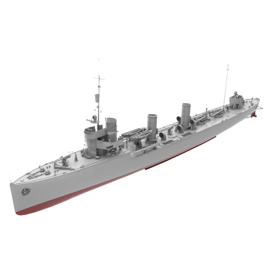RHWS045S   Military Model Kit Full Hull Germany G-101 Destroyer