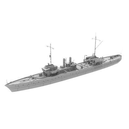 RHWS016 France Marne Class Destroyer Marne Water line