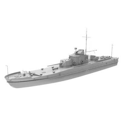RHWS023 Military Model Kit Water Line USSR Project 191M ARMORED GUN BOATS