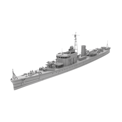 RHWS012 IJN Type K-7 No.4 Submarine Chaser Kusentei Water line